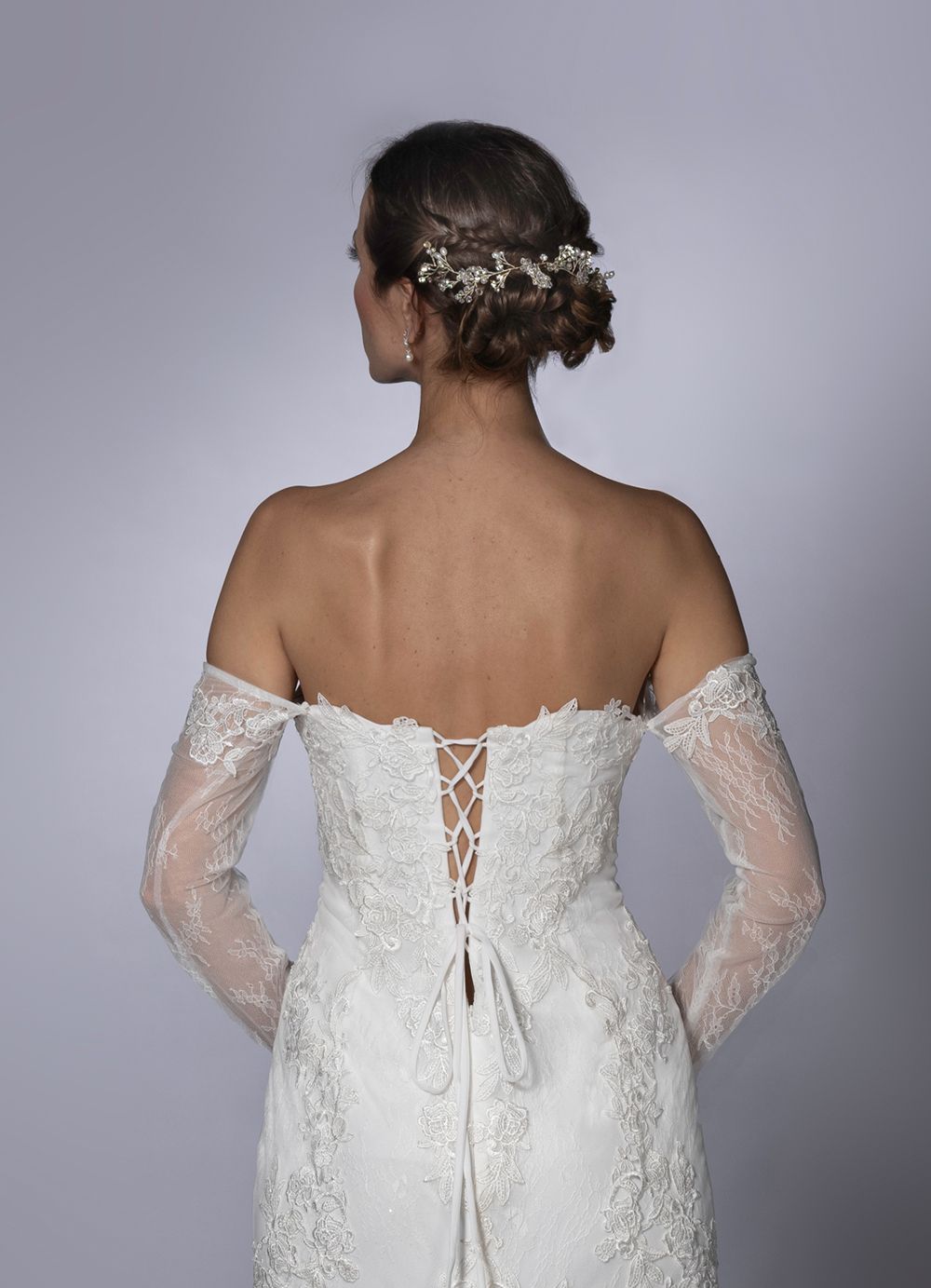 Bridal 202076 20 / Diamond White/Nude